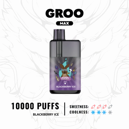 Order GROO Max Blackberry Ice Flavours Near me now