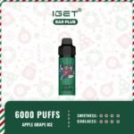 IGET-Bar-Plus-6000-Puffs-Apple-Grape-Ice24jpg - VapingOZ