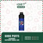 IGET-Bar-Plus-6000-Puffs-Blueberry-Raspberry-Bubble-Gum41jpg - VapingOZ