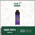 IGET-Bar-Plus-6000-Puffs-Grape-Ice04jpg - VapingOZ