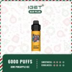 IGET-Bar-Plus-6000-Puffs-Kiwi-Pineapple-Ice15jpg - VapingOZ