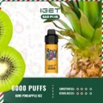 IGET-Bar-Plus-6000-Puffs-Kiwi-Pineapple-Ice16jpg - VapingOZ