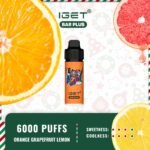 IGET-Bar-Plus-6000-Puffs-Orange-Grapefruit-Lemon32jpg - VapingOZ