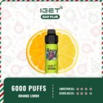 IGET-Bar-Plus-6000-Puffs-Orange-Lemon38jpg - VapingOZ