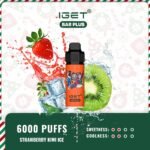 IGET-Bar-Plus-6000-Puffs-Strawberry-Kiwi-Ice00jpg - VapingOZ