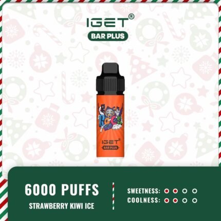 IGET-Bar-Plus-6000-Puffs-Strawberry-Kiwi-Ice59jpg - VapingOZ