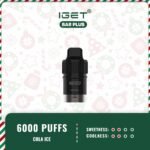 IGET-Bar-Plus-Pod-Only-6000-Puffs-Cola-Ice45jpg - VapingOZ
