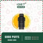 IGET-Bar-Plus-Pod-Only-6000-Puffs-Orange-Lemon27jpg - VapingOZ