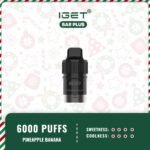 IGET-Bar-Plus-Pod-Only-6000-Puffs-Pineapple-Banana37jpg - VapingOZ