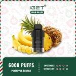 IGET-Bar-Plus-Pod-Only-6000-Puffs-Pineapple-Banana38jpg - VapingOZ