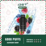 IGET-Bar-Plus-Pod-Only-6000-Puffs-Raspberry-Berry44jpg - VapingOZ