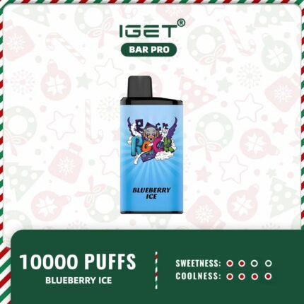 IGET-Bar-Pro-Blueberry-Ice-10000-puffs-IGET-Bars-Australia35jpg - VapingOZ