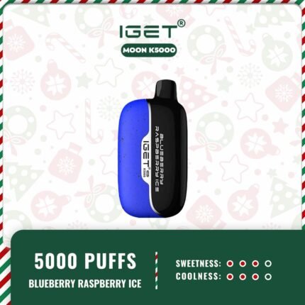 IGET-Moon-K5000-Blueberry-Raspberry-Ice16jpg - VapingOZ Order IGET MOON K5000 - BLUEBERRY RASPBERRY ICE FLAVOUR
