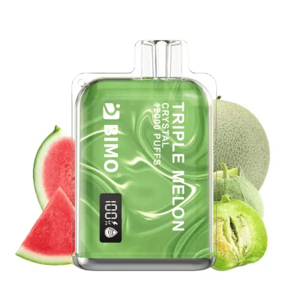 bimo-crystal-12000-puffs-triple-melon.webp - VapingOZ